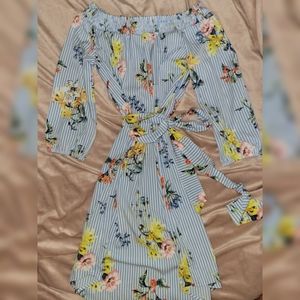 Off the shoulder dress